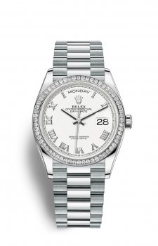 Copie de Rolex Day-Date 36 Platine M128396TBR-0010