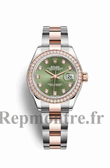 Réplique montre Rolex Datejust 28 Everose Roles 18 ct Everose 279381RBR m279381rbr-0008 - Cliquez sur l'image pour la fermer