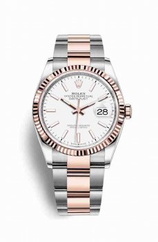 Réplique montre Rolex Datejust 36 Everose Roles 18 ct Everose 126231 m126231-0018