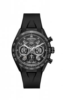 TAG Heuer Carrera Chronographe Extreme Sport DLC Titane Ceramique Caoutchouc Noir CBU2080.FT6272