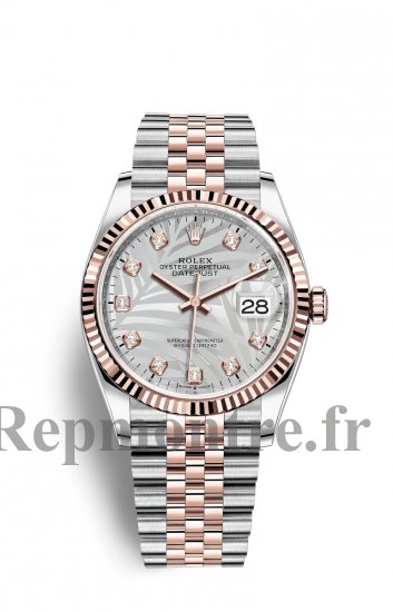 Replique Rolex Datejust 36 OysterAcier and EveOr Rose M126231-0037 - Cliquez sur l'image pour la fermer