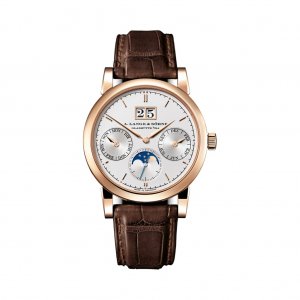 Replique Montre A. Lange & Sohne SAXONIA CALENDRIER ANNUEL en or rose 18 carats 330.032