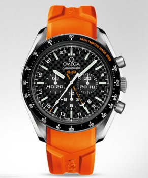 Réplique Omega Speedmaster HB-SIA Co-Axial GMT Chronograph 321.92.44.52.01.003