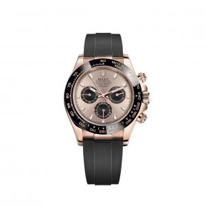 Réplique Rolex Cosmograph Daytona 18 ct Everose gold M116515LN-0059 montre