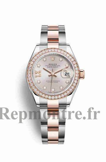 Réplique montre Rolex Datejust 28 Everose Roles 18 ct Everose 279381RBR m279381rbr-0020 - Cliquez sur l'image pour la fermer