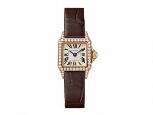 Réplique Montre Cartier Santos Demoiselle Petit WF902006