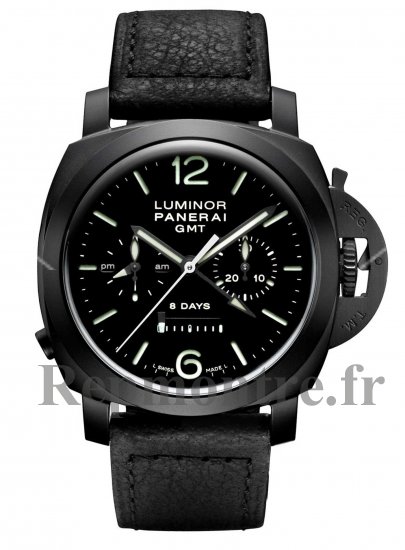 Réplique Panerai Luminor 1950 Chrono Monopulsante 8 Days GMT Montre PAM00317 - Cliquez sur l'image pour la fermer