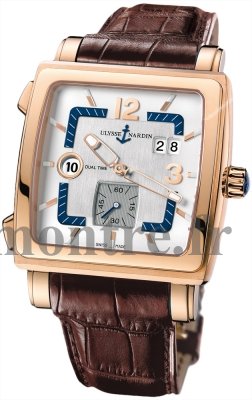 Réplique Ulysse Nardin Quadrato Dual Time 246-92/600 - Cliquez sur l'image pour la fermer