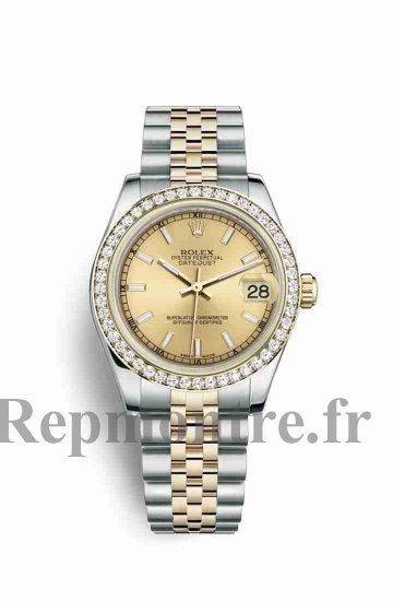 Réplique montre Rolex Datejust 31 Jaune Roles jaune 18 ct 178383 m178383-0027 - Cliquez sur l'image pour la fermer