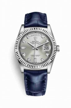 Réplique montre Rolex Day-Date 36 blanc 118139 m118139-0081