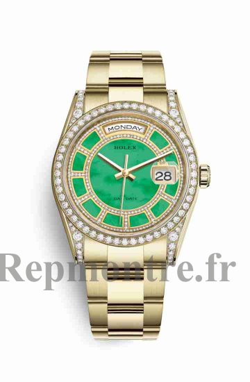 Réplique montre Rolex Day-Date 36 jaune 18 ct en semble de cosses 118388 m118388-0148 - Cliquez sur l'image pour la fermer