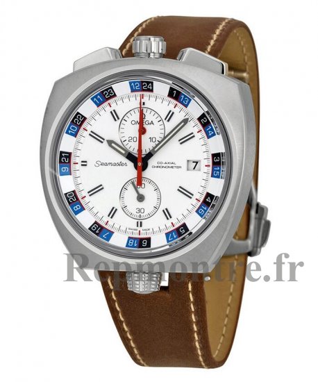 Réplique Omega Seamaster Bullhead Co-Axial Blanc Cadran Marron Cuir 225.12.43.50.04.001 - Cliquez sur l'image pour la fermer