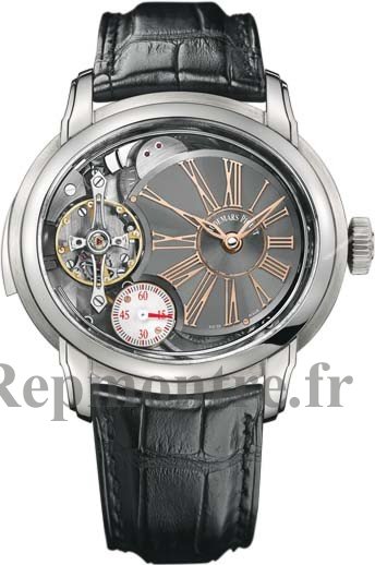 Réplique Audemars Piguet Millenary Hand Wound Minute Repeater 26371TI.OO.D002CR.01 - Cliquez sur l'image pour la fermer