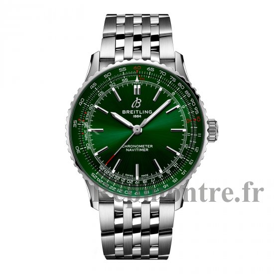 Breitling Navitimer Automatique 41 mm Replique montre Homme Acier inoxydable vert A17329371L1A1 - Cliquez sur l'image pour la fermer