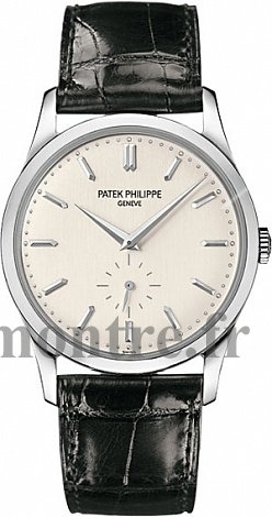 Réplique Patek Philippe Calatrava Blanc Or Montre 5196G-001 - Cliquez sur l'image pour la fermer