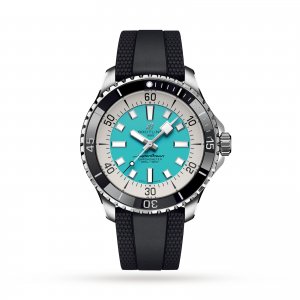 Breitling Superocean Automatique 44 Bracelet en caoutchouc en acier inoxydable Replique montre A17376211L2S1