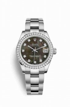 Réplique montre Rolex Datejust 31 Blanc Roles blanc 178384 m178384-0019