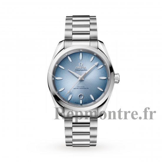 Omega Seamaster Aqua Terra 150M Co-Axial Master Chronometre 38 mm Bleu ete O22010382003004 - Cliquez sur l'image pour la fermer