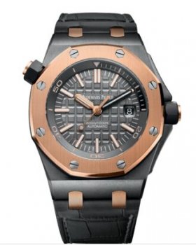 Réplique Audemars Piguet Royal Oak Offshore Selfwinding Diver Qe II Cup 2014 15709TR.OO.A005CR.01