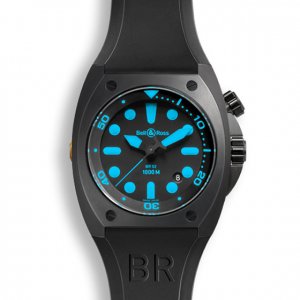 Réplique Bell & Ross Marine Chronographe BR 02-92 Bleu