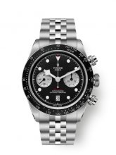 Montre chronographe Tudor Heritage Black Bay avec bracelet panda inverse M79360N-0013