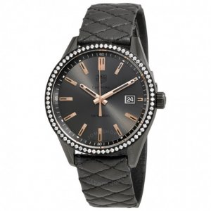 Repique de montre Tag Heuer Carrera Anthracite Cadran Dames WAR1115.FC6392