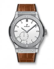 Hublot Classic Fusion Ultra-Thin Titanium blanc Shiny Dial 515.NX.2210.LR