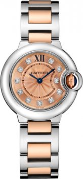 Réplique Montre Ballon Bleu de Cartier 28 mm WE902052