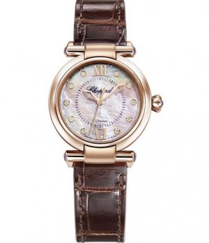 Réplique montre Chopard Imperiale Automatic Or Rose Diamant 29mm 384319-5009