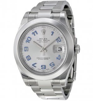 Réplique Rolex Datejust II Rhodium Cadran Inoxydable Acier 116300RBLAO