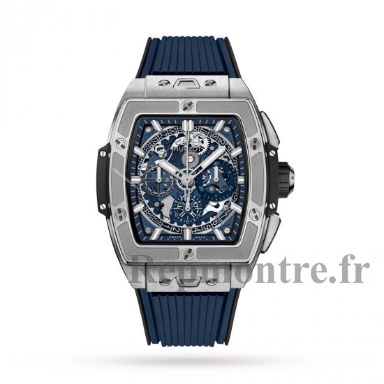 Hublot Spirit Of Big Bang Titane Bleu 42mm 642.NX.7170.RX - Cliquez sur l'image pour la fermer