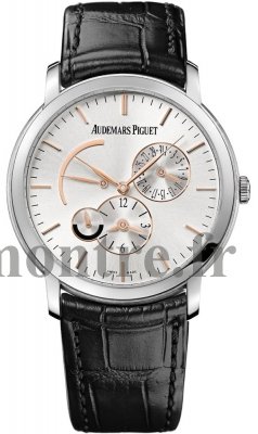 Réplique Audemars Piguet Jules Audemars Dual Time 26380BC.OO.D002CR.01 - Cliquez sur l'image pour la fermer