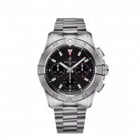 Breitling Avenger B01 Chronographe 42 mm Acier Inoxydable Bracelet Noir AB0146101B1A1