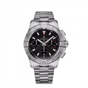 Breitling Avenger B01 Chronographe 42 mm Acier Inoxydable Bracelet Noir AB0146101B1A1