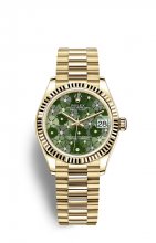 Replique Rolex Datejust 31 18 ct Jaune Or M278278-0046