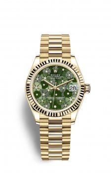 Replique Rolex Datejust 31 18 ct Jaune Or M278278-0046