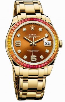 Réplique Rolex Oyster Perpetual Datejust Pearlmaster 39 86348 SAJOR-42748