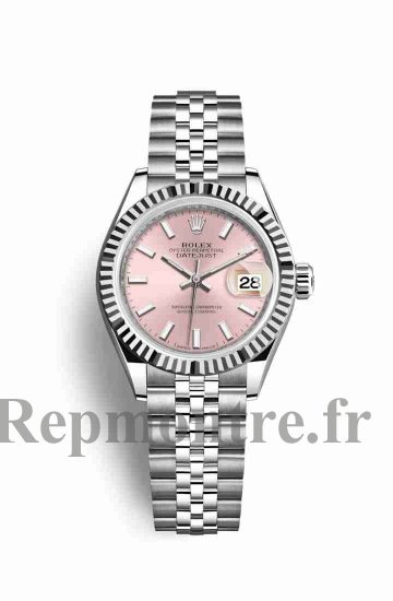 Réplique montre Rolex Datejust 28 Blanc Role en blanc 279174 m279174-0001 - Cliquez sur l'image pour la fermer