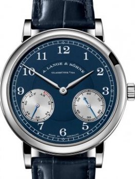 Copie de A. Lange & Sohne 1815 Up/Down Blanc Or / Bleue / Wempe 234.041