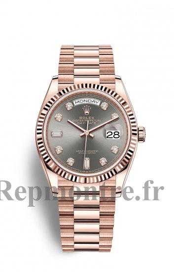 Copie de Rolex Day-Date 36 18 ct EveOr Rose M128235-0050 - Cliquez sur l'image pour la fermer