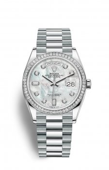 Copie de Rolex Day-Date 36 Platine M128396TBR-0005