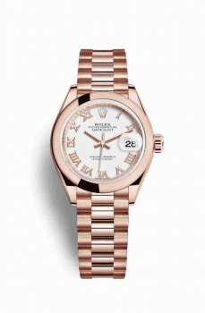 Réplique montre Rolex Datejust 28 Everose 279165 m279165-0021