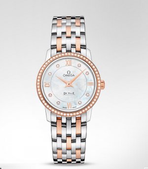 Réplique Omega De Ville Prestige 27.4mm Montre 424.25.27.60.55.002