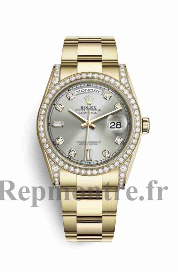 Réplique montre Rolex Day-Date 36 jaune 18 ct en semble de cosses 118388 m118388-0065 - Cliquez sur l'image pour la fermer