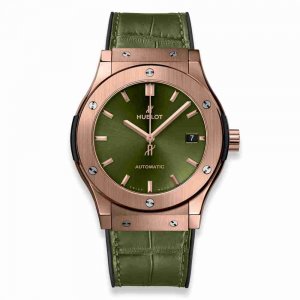 Réplique montre Hublot Classic Fusion Vert Roi 45mm 511.OX.8980.LR