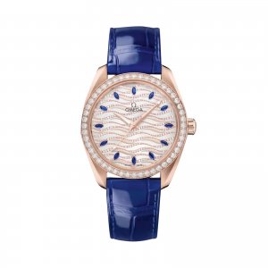 Omega Seamaster Aqua Terra 38 mm Replique montre femme Blanc O22058382099005