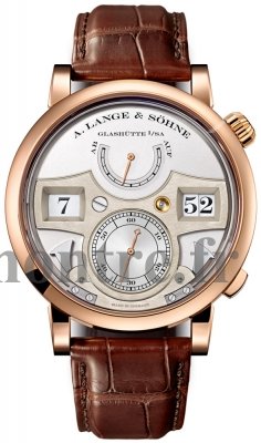 Réplique A.Lange & Sohne Lange Zeitwerk Striking Time Or rose 145.032 - Cliquez sur l'image pour la fermer