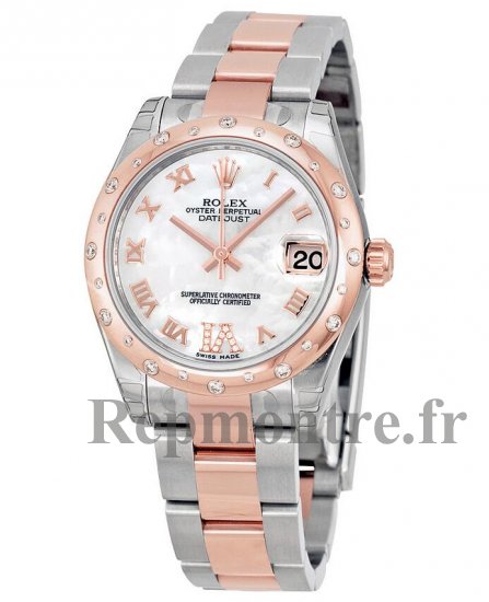 Réplique Rolex Oyster Perpetual Datejust 31 Mere de perle Cadran Oyster Dames 178341MRDO - Cliquez sur l'image pour la fermer