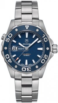 Réplique Tag Heuer Aquaracer 500M Calibre 5 Montre Automatique 43mm WAJ2112.BA0870