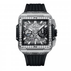 Hublot Square Bang Unico Diamants Titane 42mm 821.NX.0170.RX.1204